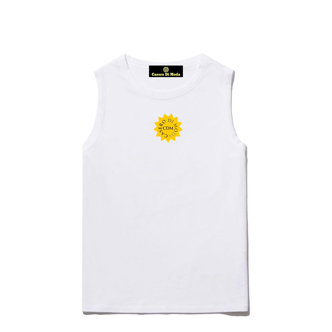 CDM SINGLET WHITE CDM TANK TOP - Image 1
