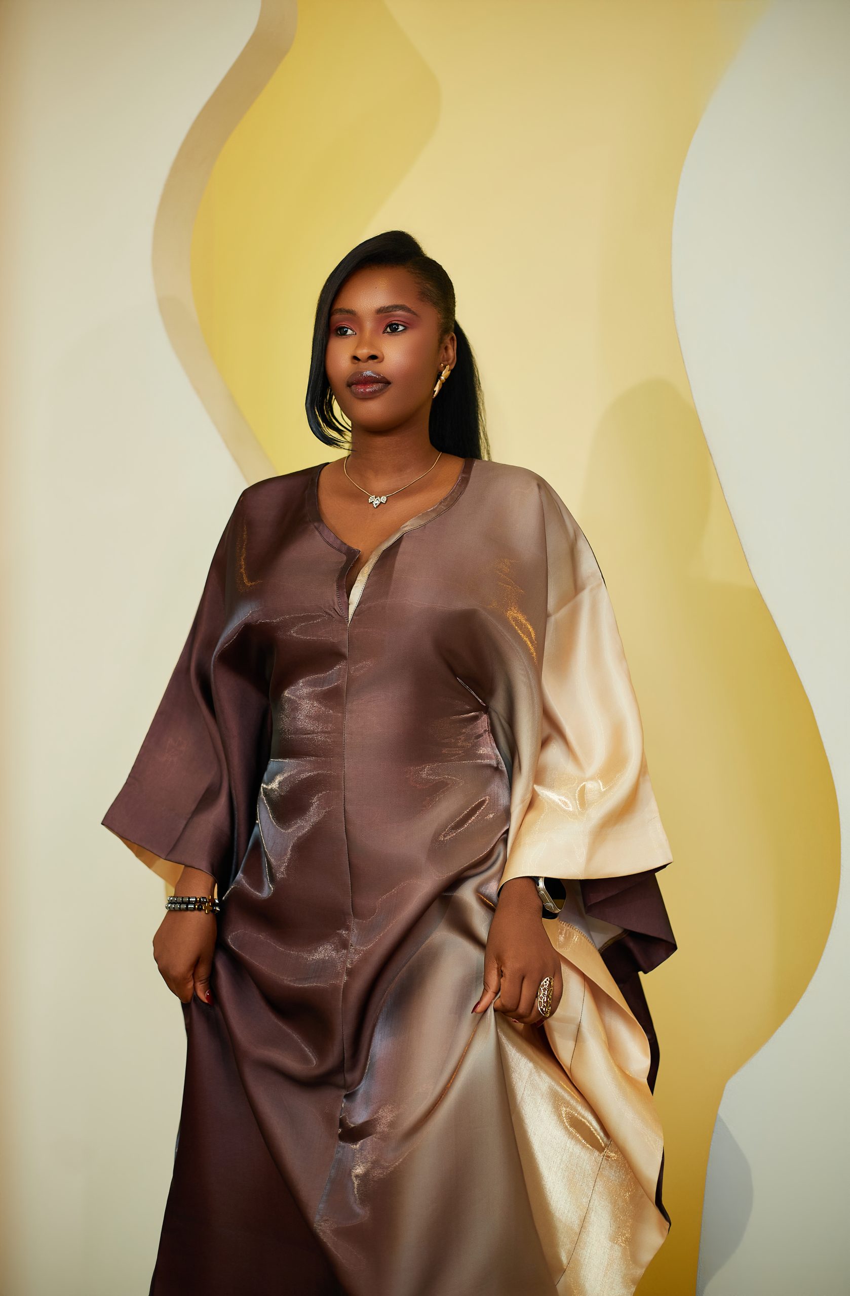 Bennie dress 2.jpg Bennie Brown Bubu - Image 1